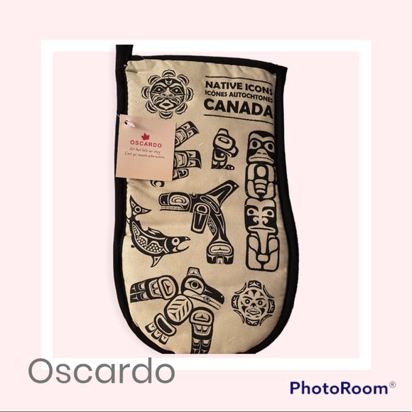 Brand new Oscardo Kitchen Mitt and Pot Holder “Native Icons” Collection - Picture 2 of 7